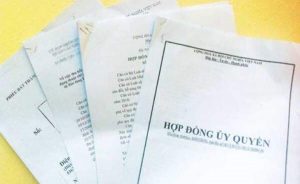 Hợp đồng ủy quyền xe ô tô