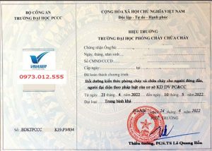 Điều kiện cấp chứng chỉ lớp nghị định 136