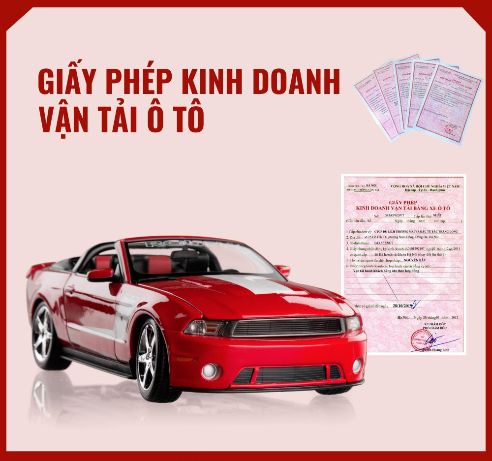 Giấy phép kinh doanh vận tải cá nhân