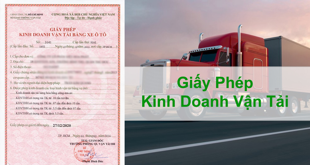Cần nắm rõ về điều kiện cấp giấy phép kinh doanh vận tải