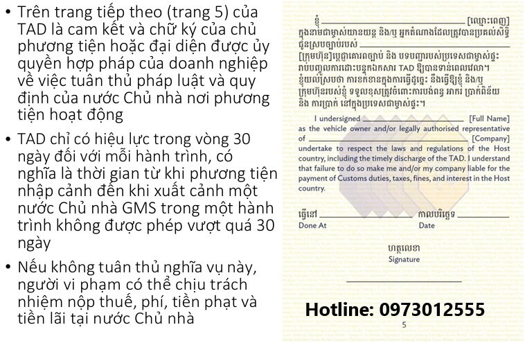 Giấy phép liên vận Tiểu vùng sông Mekong 10