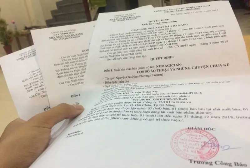 Hồ sơ xin cấp giấy phép in ấn, xuất bản phẩm đầy đủ Hồ sơ xin cấp giấy phép in ấn, xuất bản phẩm đầy đủ