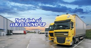 Những điều cần biết về Nghị định số 218/2026/NĐ-CP của Chính phủ về hoạt động vận tải đường bộ